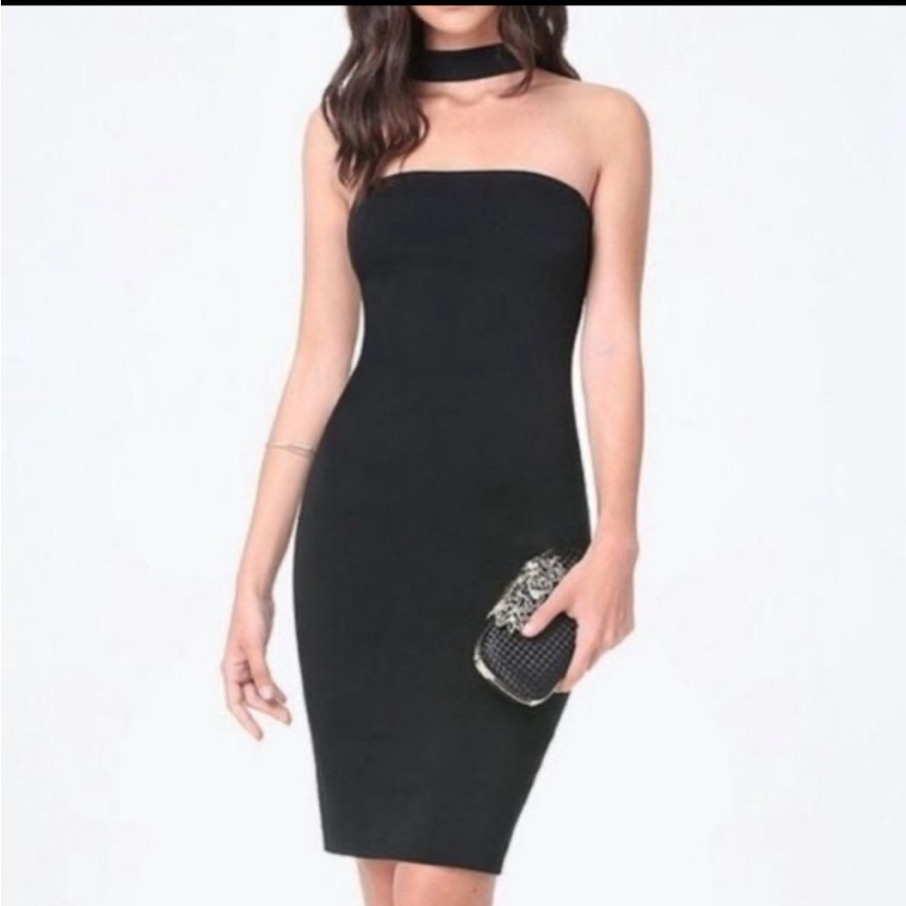 Bebe little black dress
